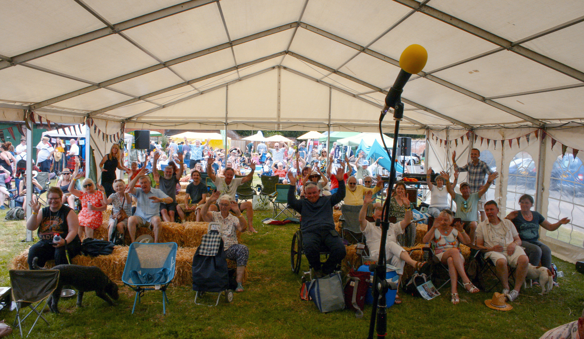 Bury Folk Festival 2023 Crowd 118
