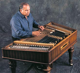 Cimbalom performer